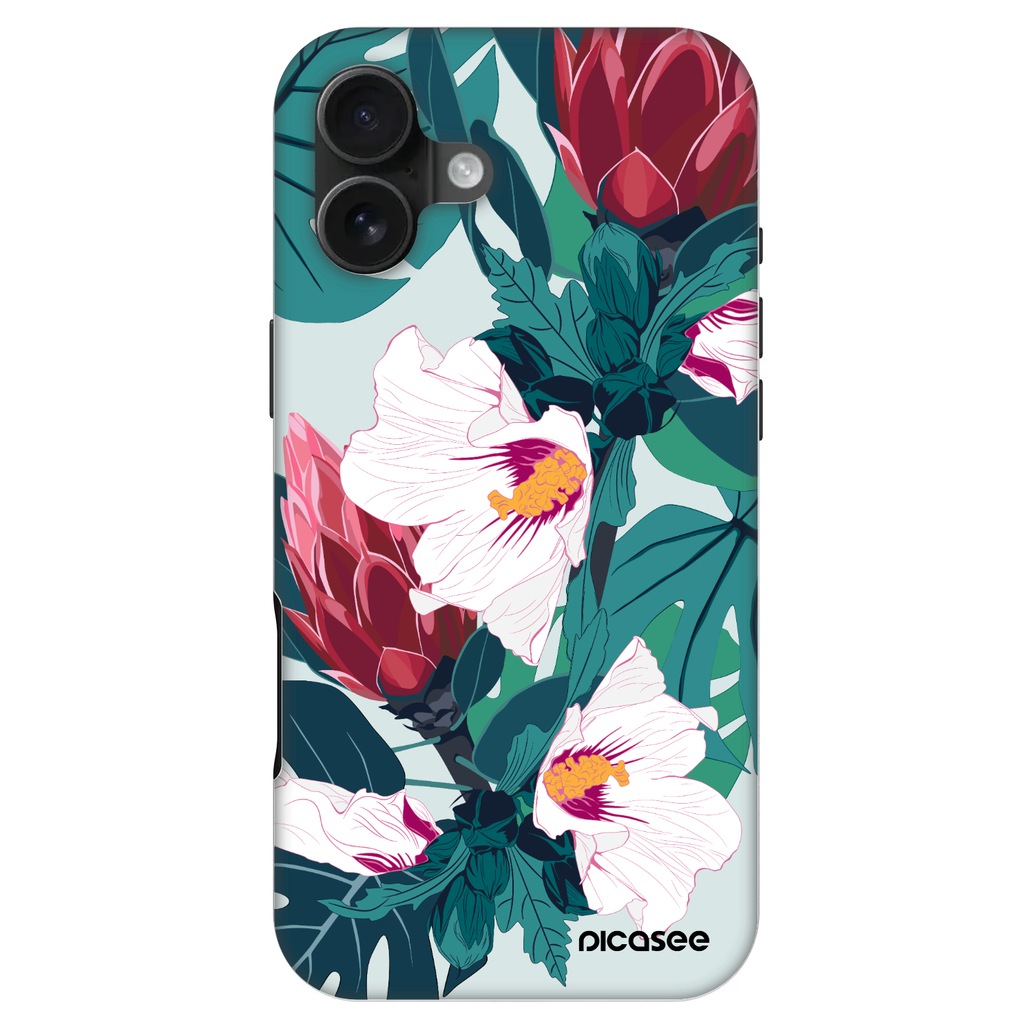Picasee Fashion Case MagSafe Apple iPhone 16 Plus - Rhododendron