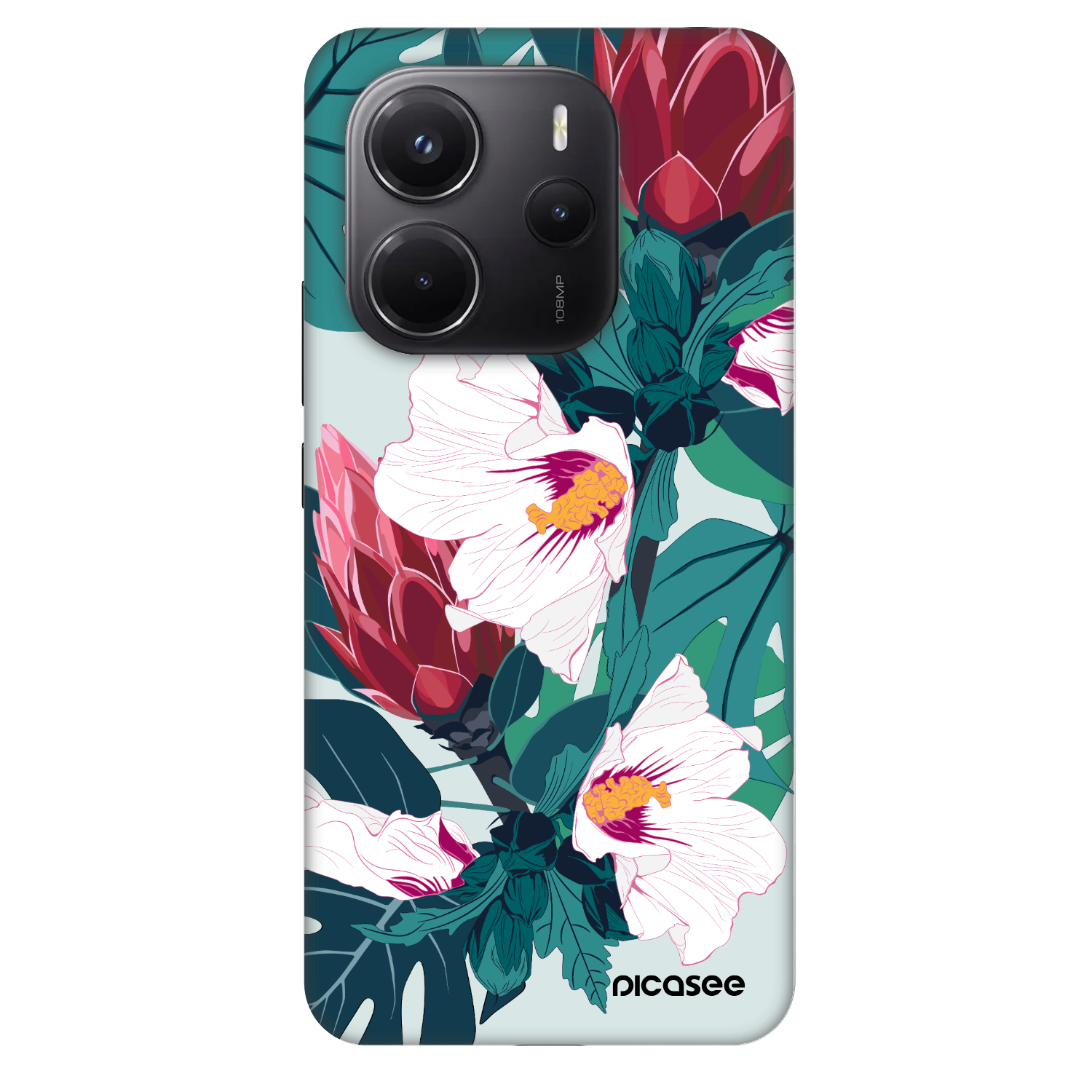 Picasee Fashion Case Xiaomi Redmi Note 14 4G - Rhododendron