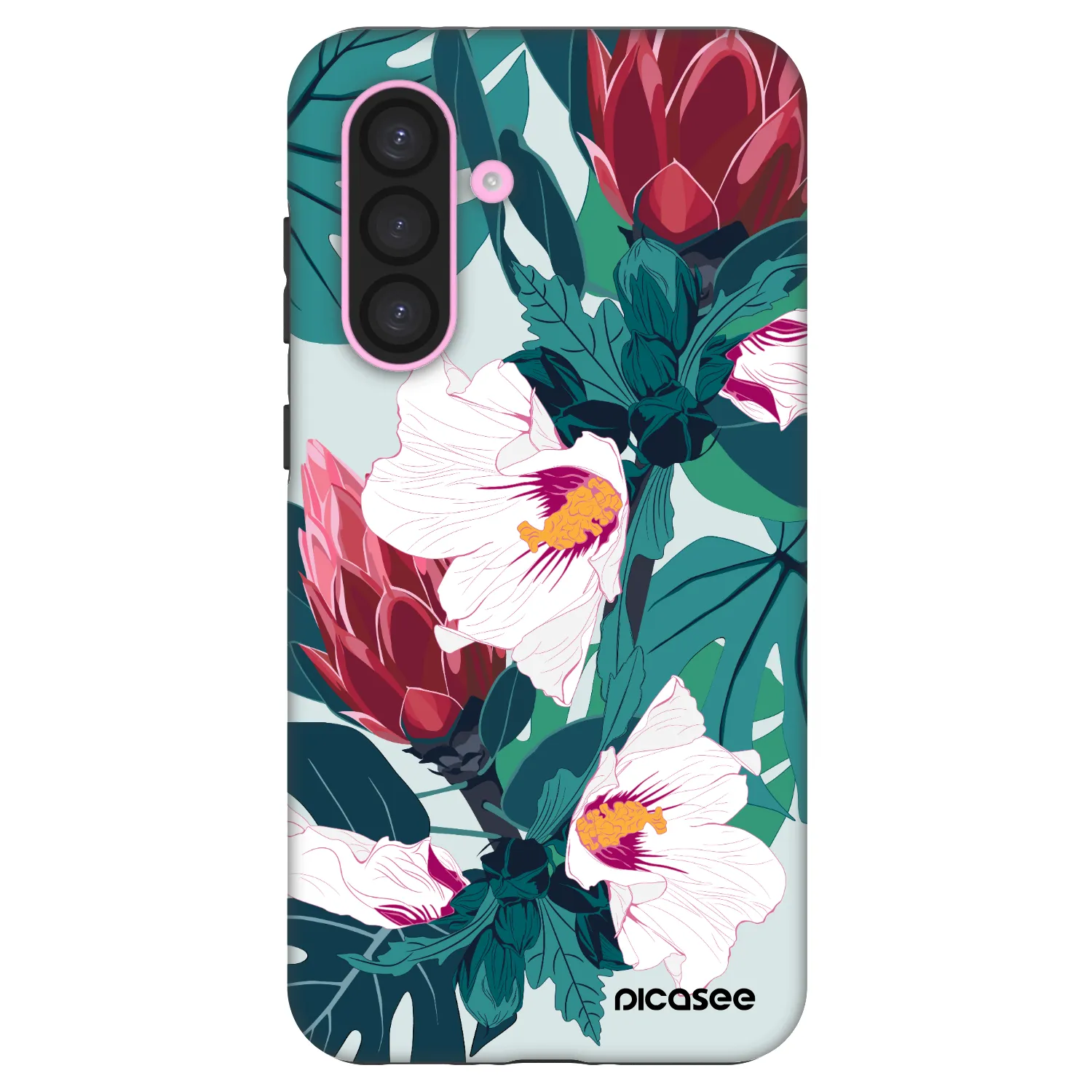 Picasee Fashion Case Samsung Galaxy A56 5G A566B - Rhododendron