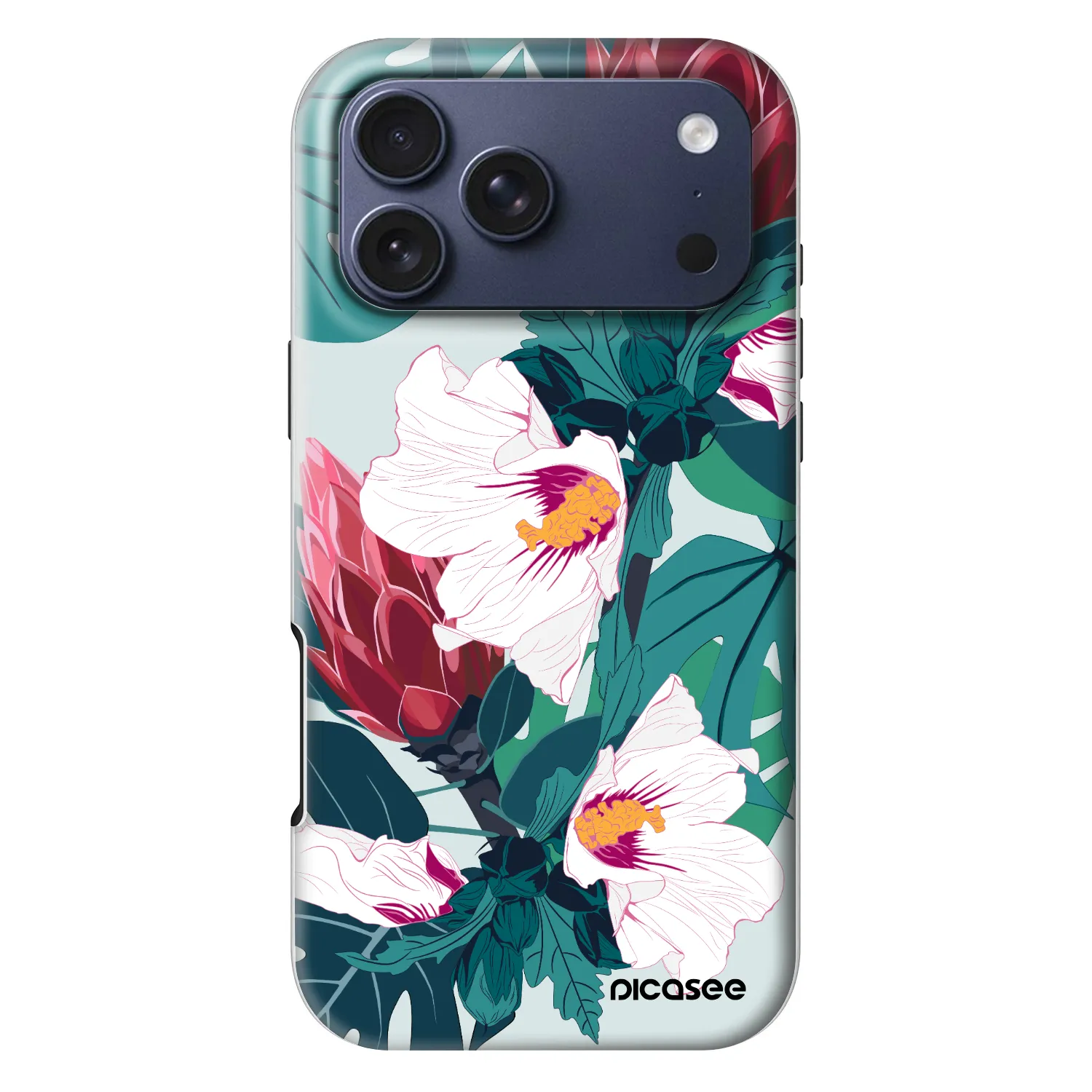 Picasee Fashion Case MagSafe Apple iPhone 18 Pro Max - Rhododendron