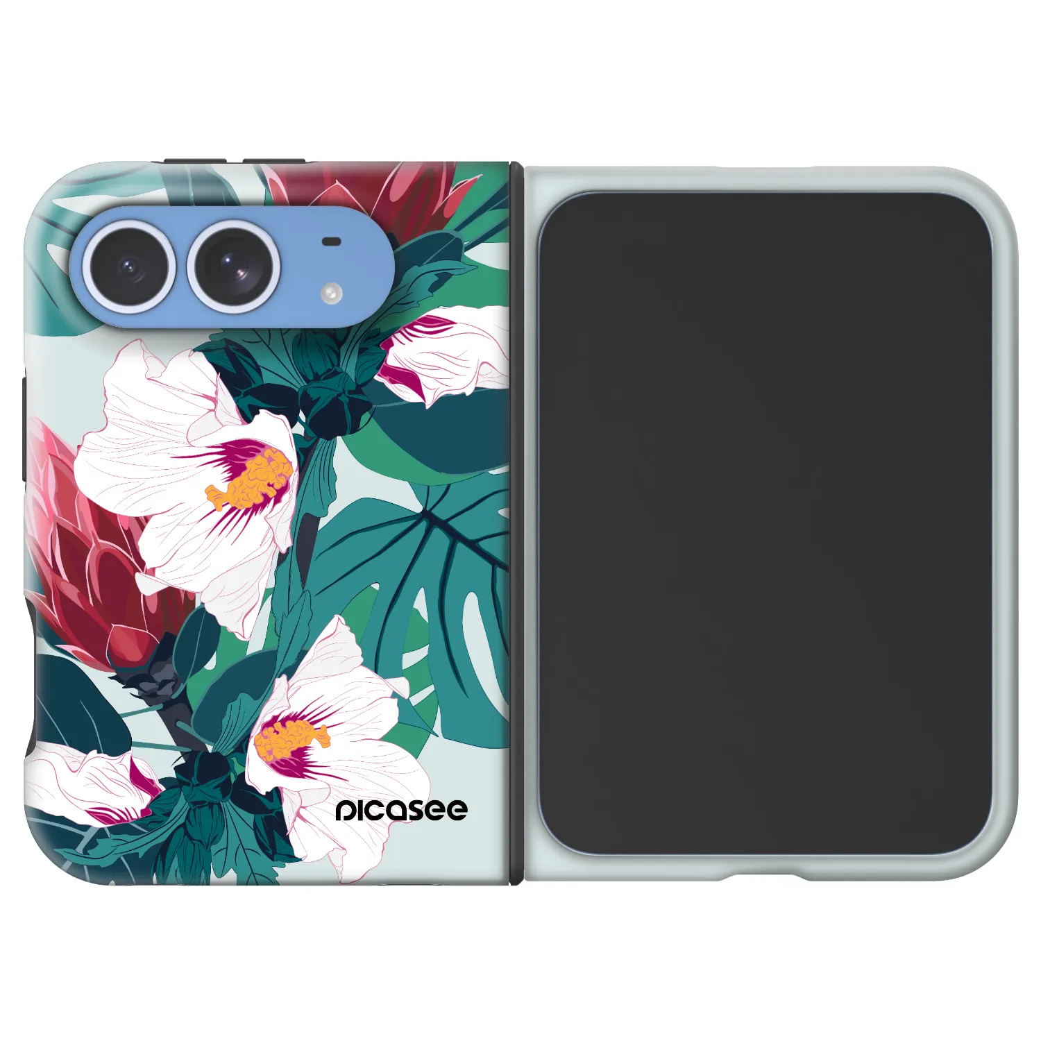 Picasee Fashion Case MagSafe Apple iPhone Duo - Rhododendron