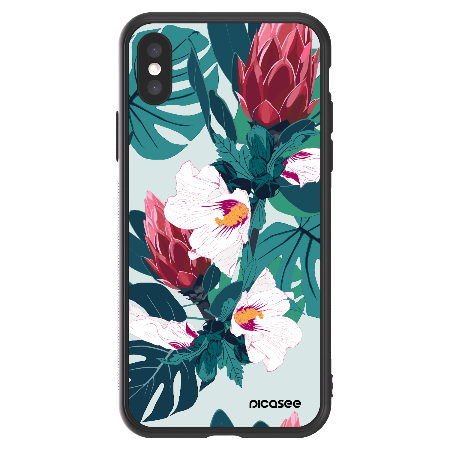 Picasee ULTIMATE CASE Apple iPhone X/XS - készülékre - Rhododendron