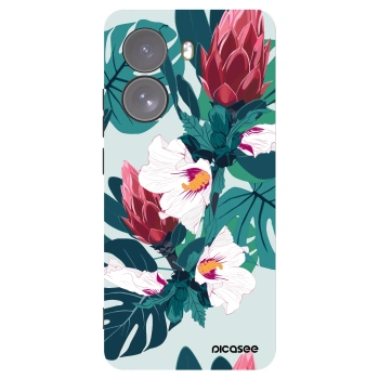 Picasee fekete szilikon tok az alábbi mobiltelefonokra Xiaomi Poco X7 - Rhododendron