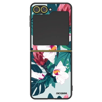 Szilikon tok erre a típusra Samsung Galaxy Z Flip6 5G - Rhododendron