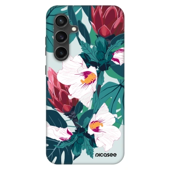 Szilikon tok erre a típusra Samsung Galaxy S24 FE S721B - Rhododendron