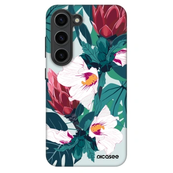 Szilikon tok erre a típusra Samsung Galaxy S23 5G - Rhododendron