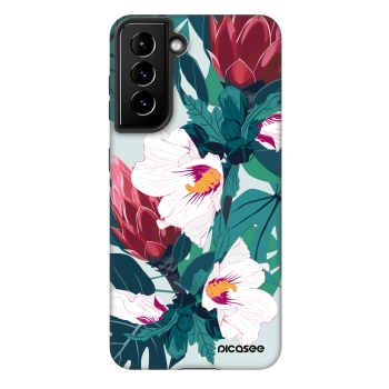 Szilikon tok erre a típusra Samsung Galaxy S21 FE 5G - Rhododendron