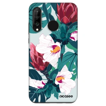 Szilikon tok erre a típusra Huawei P30 Lite - Rhododendron