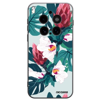 Picasee fekete szilikon tok az alábbi mobiltelefonokra Vivo X300 Pro - Rhododendron