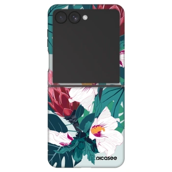 Szilikon tok erre a típusra Samsung Galaxy Z Flip7 5G - Rhododendron