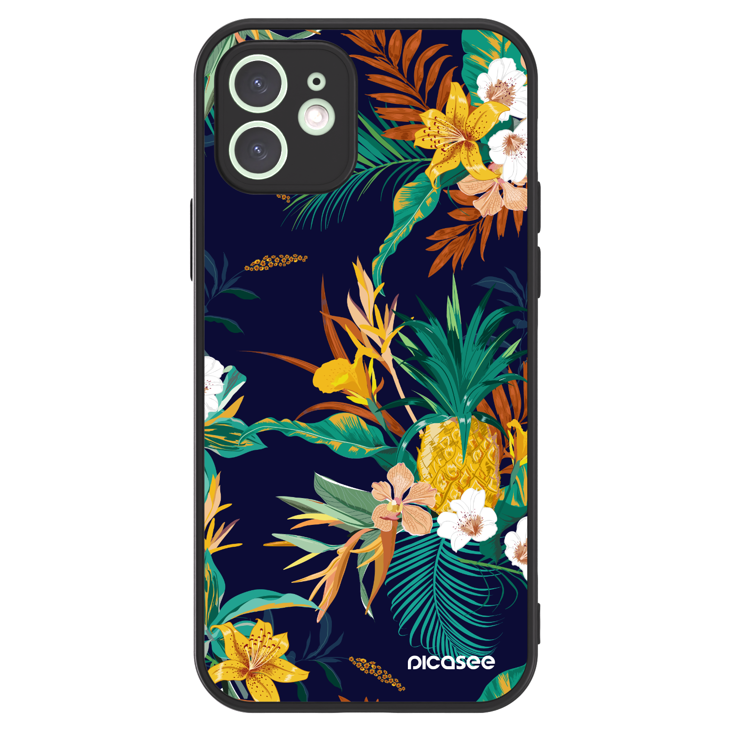 Picasee ULTIMATE CASE MagSafe Apple iPhone 12 - készülékre - Pineapple Color
