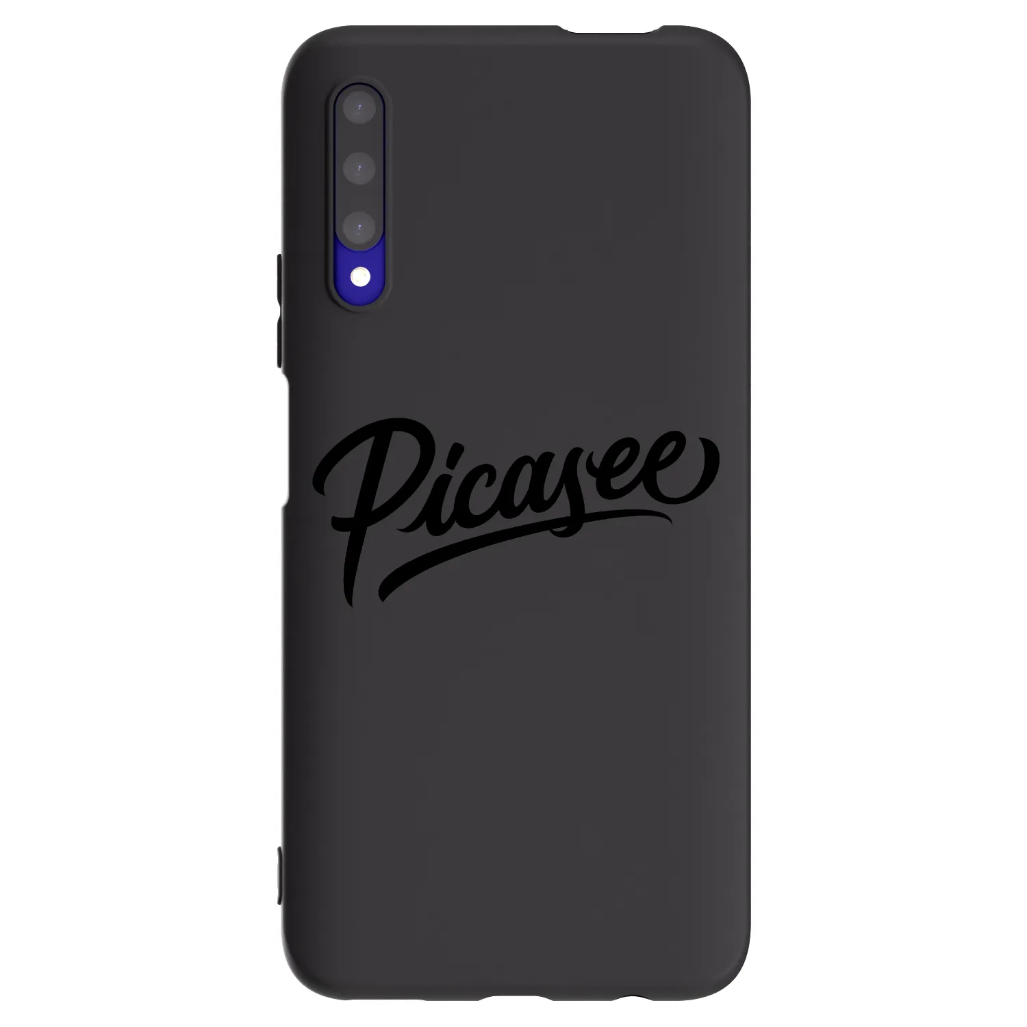 Picasee fekete szilikon tok az alábbi mobiltelefonokra Honor 9X Pro - Picasee - old logo - black
