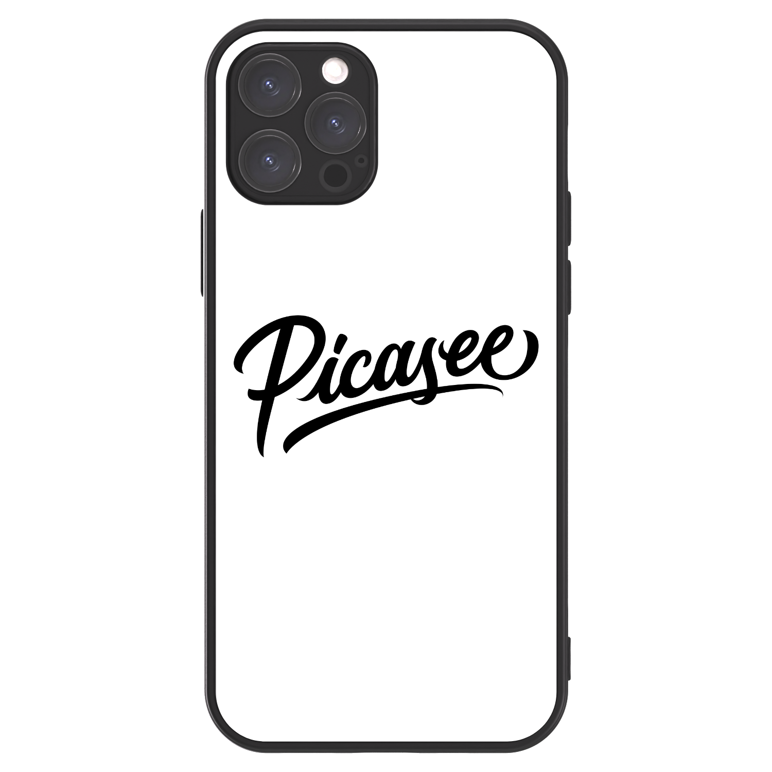 Picasee ULTIMATE CASE Apple iPhone 12 Pro - készülékre - Picasee - old logo - black