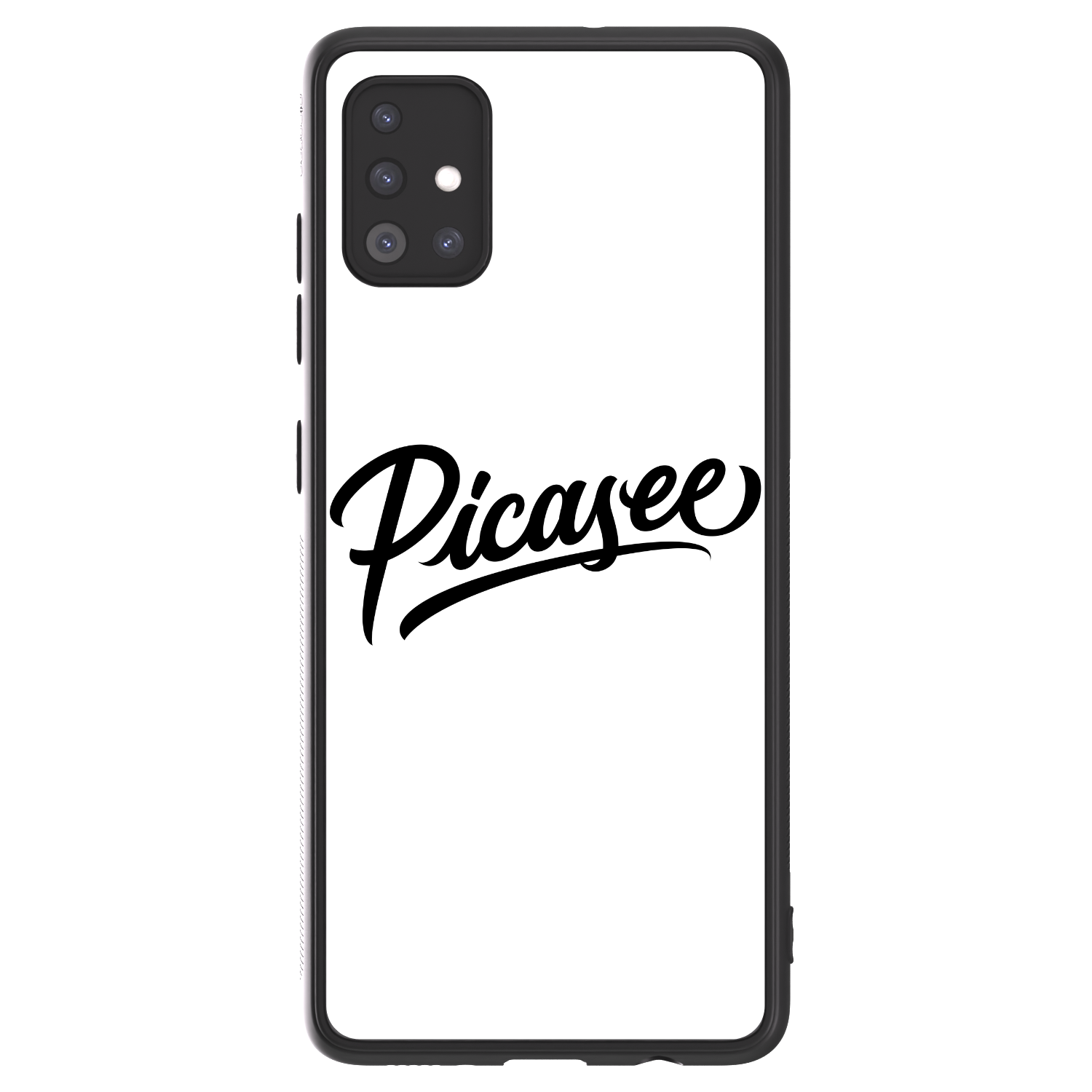Picasee ULTIMATE CASE Samsung Galaxy A51 A515F - készülékre - Picasee - old logo - black
