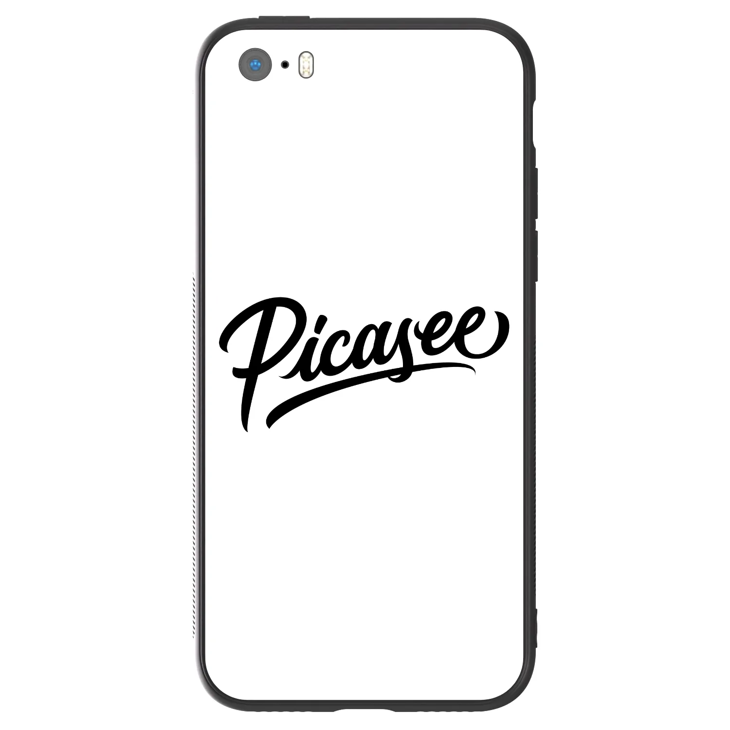 Picasee ULTIMATE CASE Apple iPhone 5/5S/SE - készülékre - Picasee - old logo - black