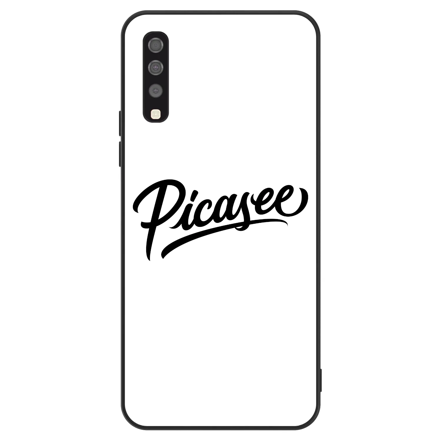 Picasee ULTIMATE CASE Samsung Galaxy A70 A705F - készülékre - Picasee - old logo - black