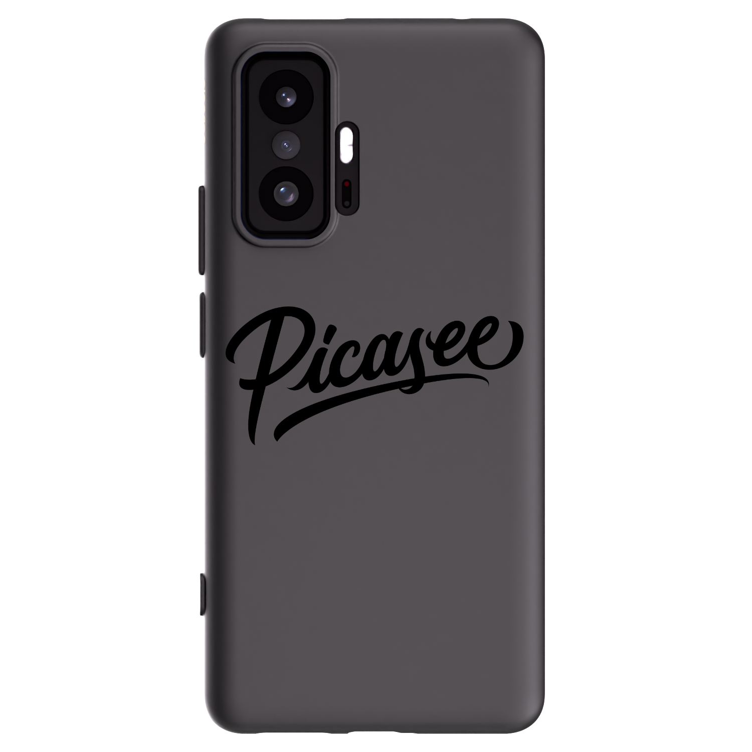 Picasee fekete szilikon tok az alábbi mobiltelefonokra Xiaomi 11T Pro - Picasee - old logo - black