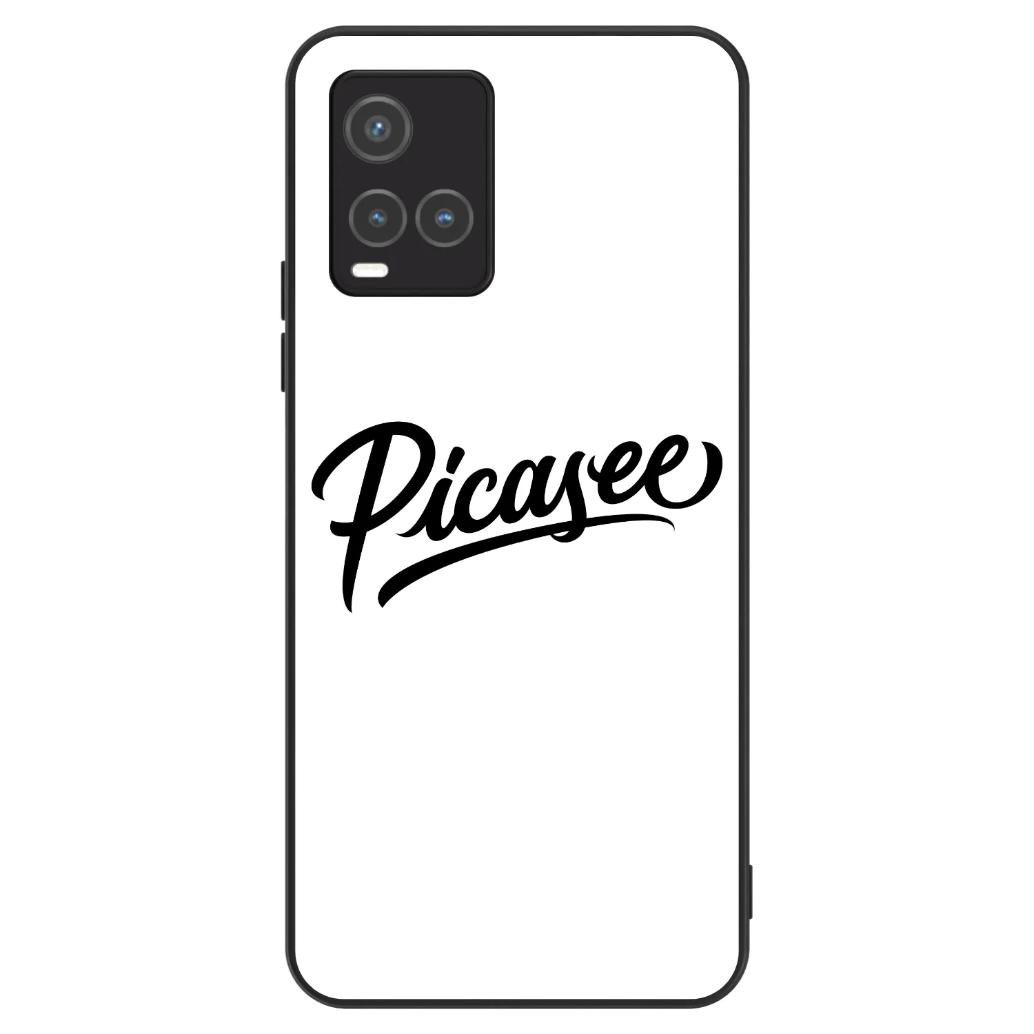 Picasee ULTIMATE CASE Vivo Y33s - készülékre - Picasee - old logo - black