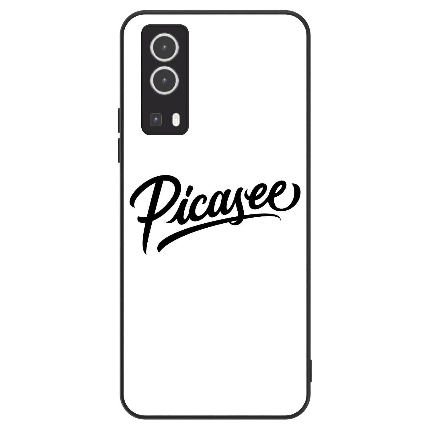 Picasee ULTIMATE CASE Vivo Y72 5G - készülékre - Picasee - old logo - black