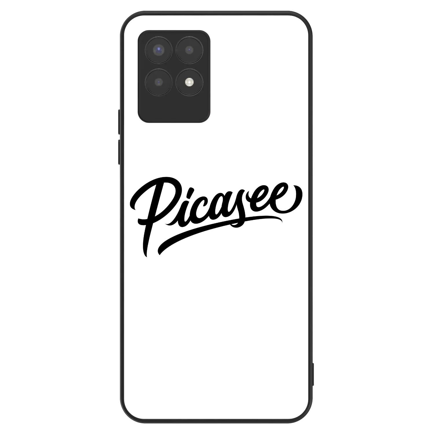 Picasee ULTIMATE CASE Realme 8i - készülékre - Picasee - old logo - black