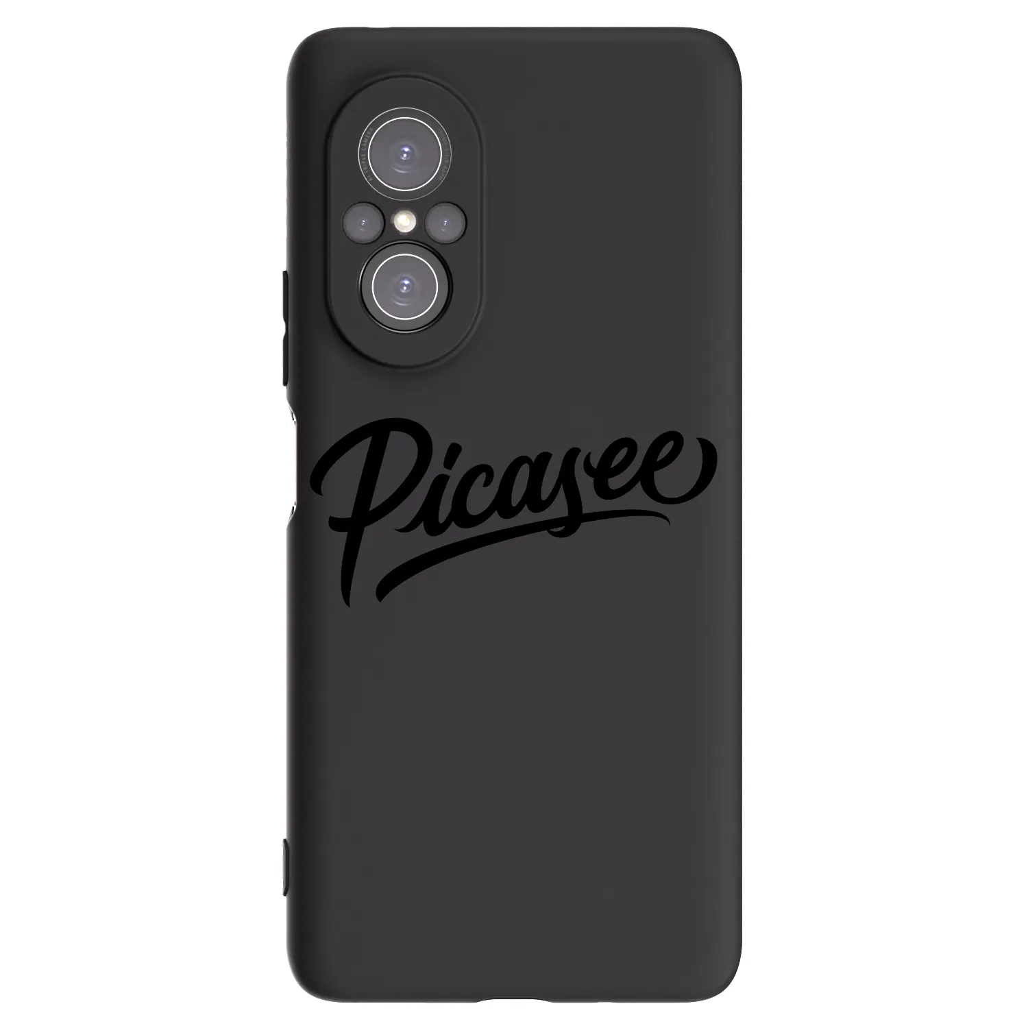Picasee fekete szilikon tok az alábbi mobiltelefonokra Huawei Nova 9 SE - Picasee - old logo - black