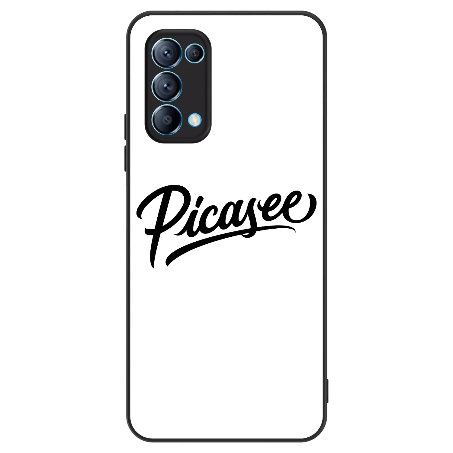 Picasee ULTIMATE CASE OPPO Reno 5 5G - készülékre - Picasee - old logo - black