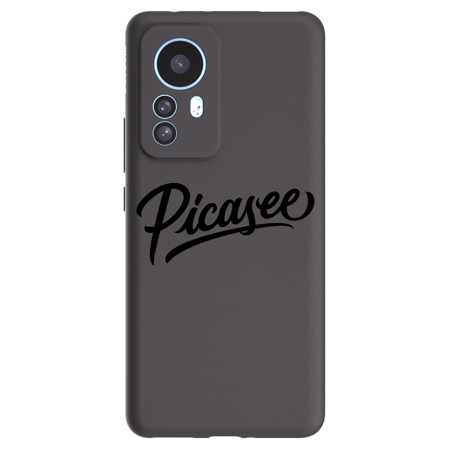 Picasee fekete szilikon tok az alábbi mobiltelefonokra Xiaomi 12T Pro - Picasee - old logo - black