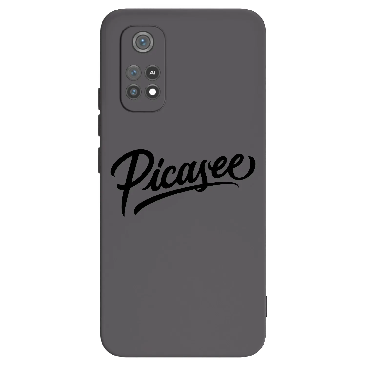 Picasee fekete szilikon tok az alábbi mobiltelefonokra Xiaomi Poco M4 Pro - Picasee - old logo - black