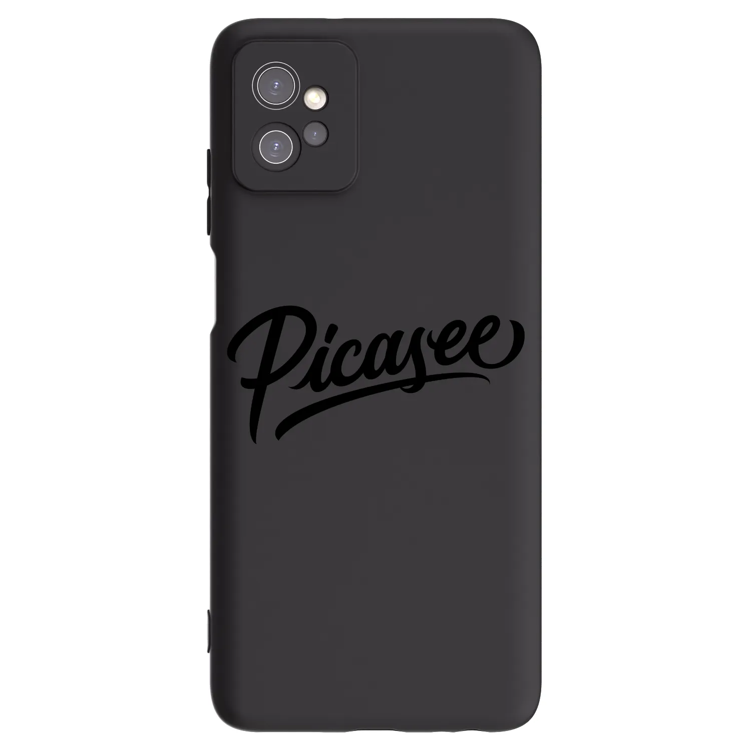 Picasee fekete szilikon tok az alábbi mobiltelefonokra Motorola Moto G32 - Picasee - old logo - black