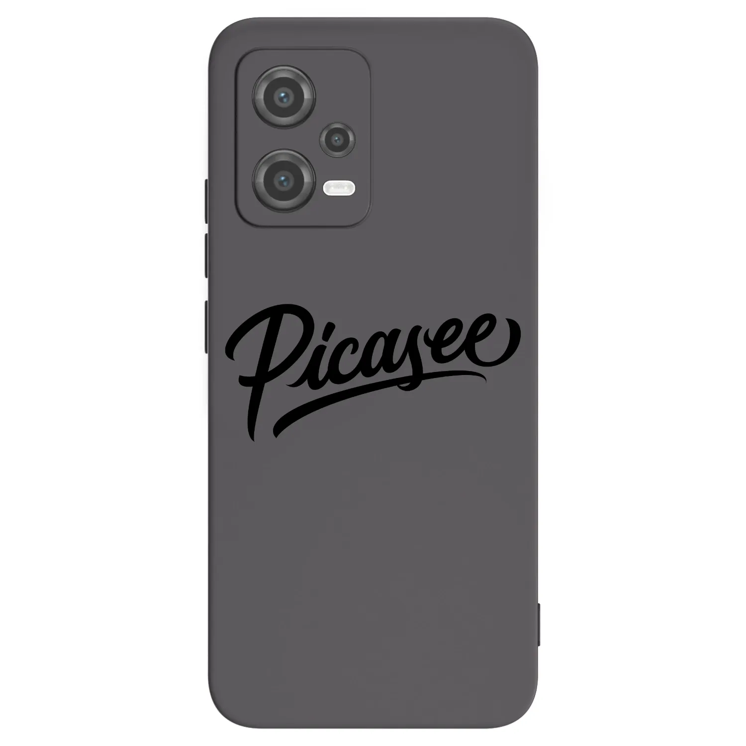 Picasee fekete szilikon tok az alábbi mobiltelefonokra Xiaomi Poco X5 - Picasee - old logo - black
