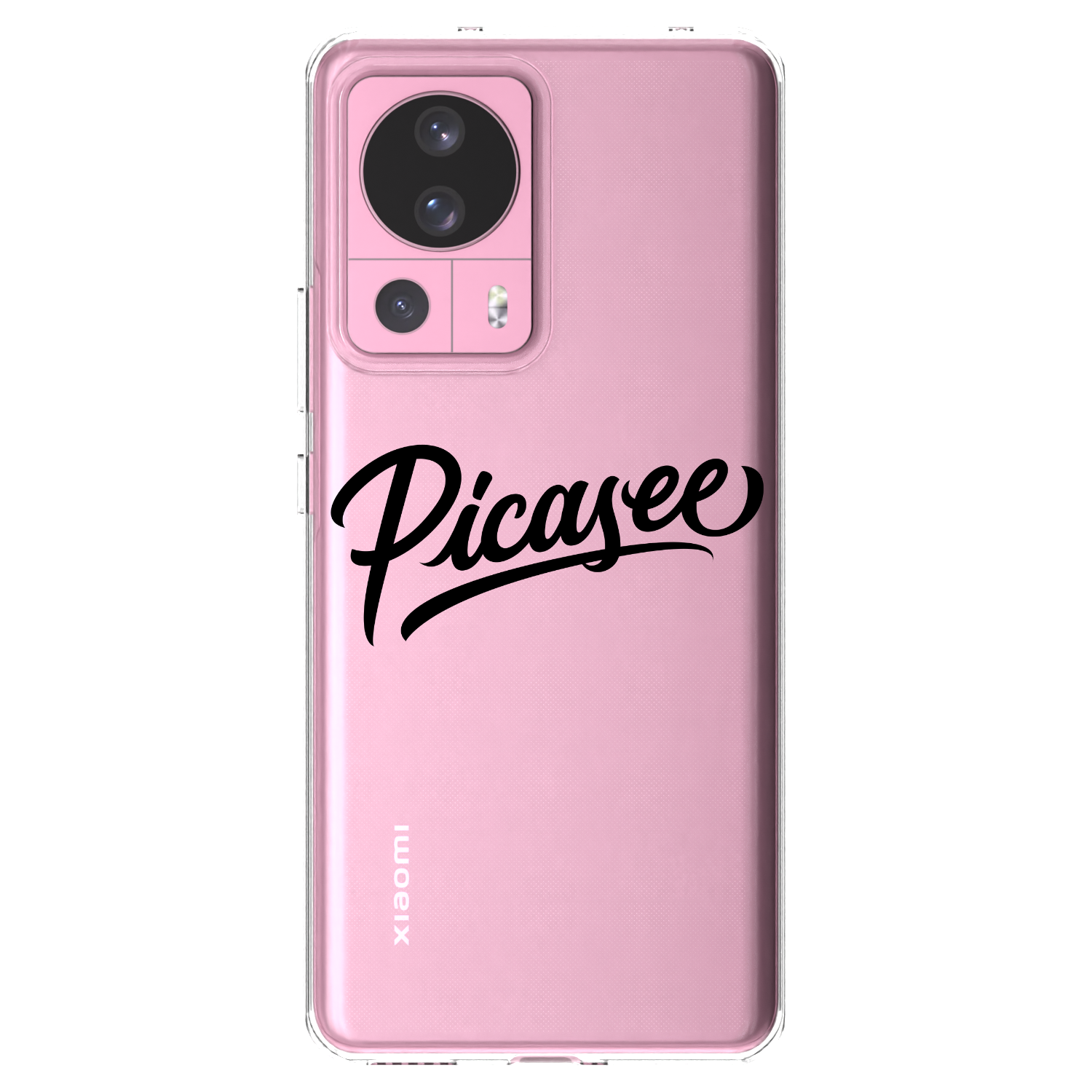 Picasee átlátszó szilikon tok az alábbi mobiltelefonokra Xiaomi 13 Lite - Picasee - old logo - black