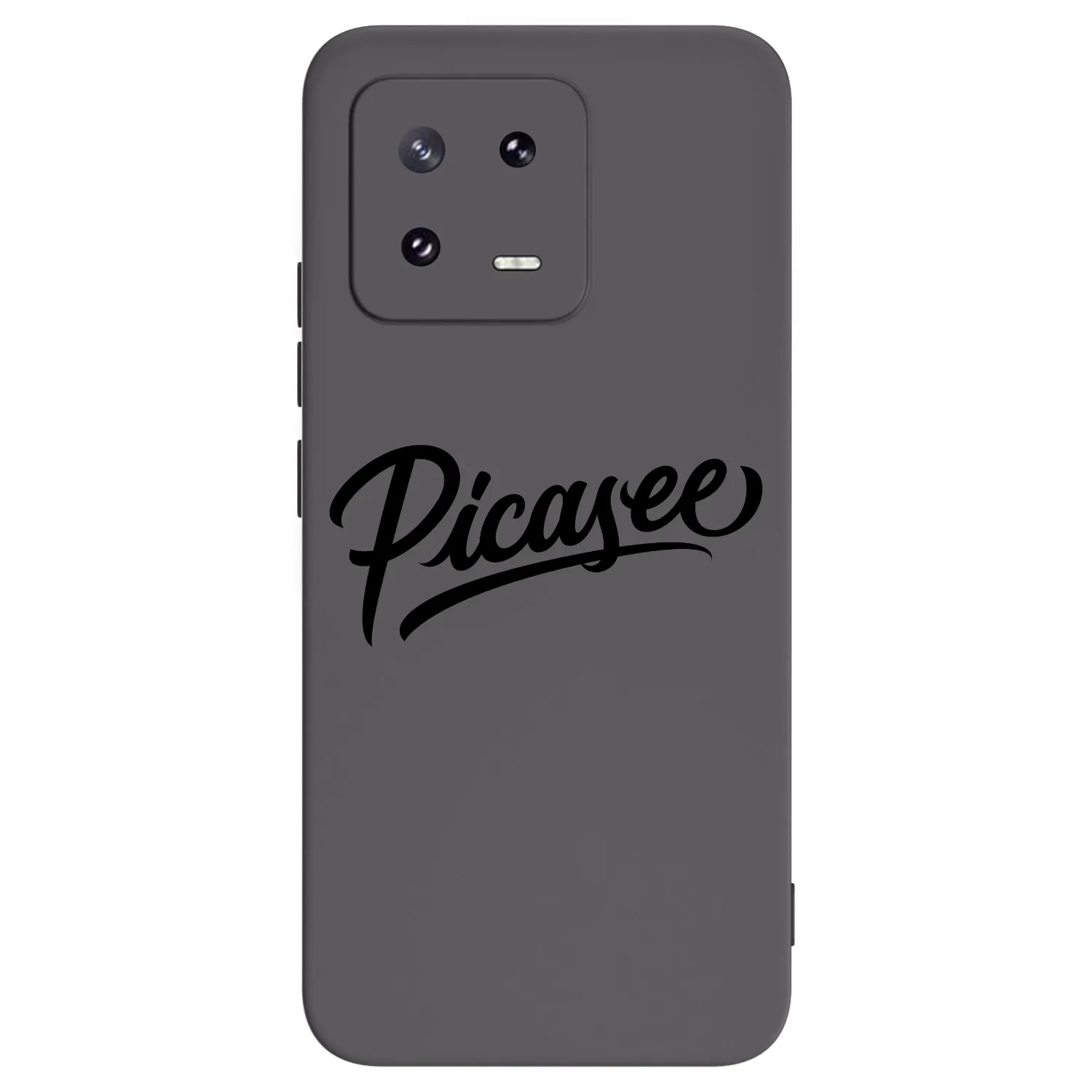 Picasee fekete szilikon tok az alábbi mobiltelefonokra Xiaomi 13 Pro - Picasee - old logo - black