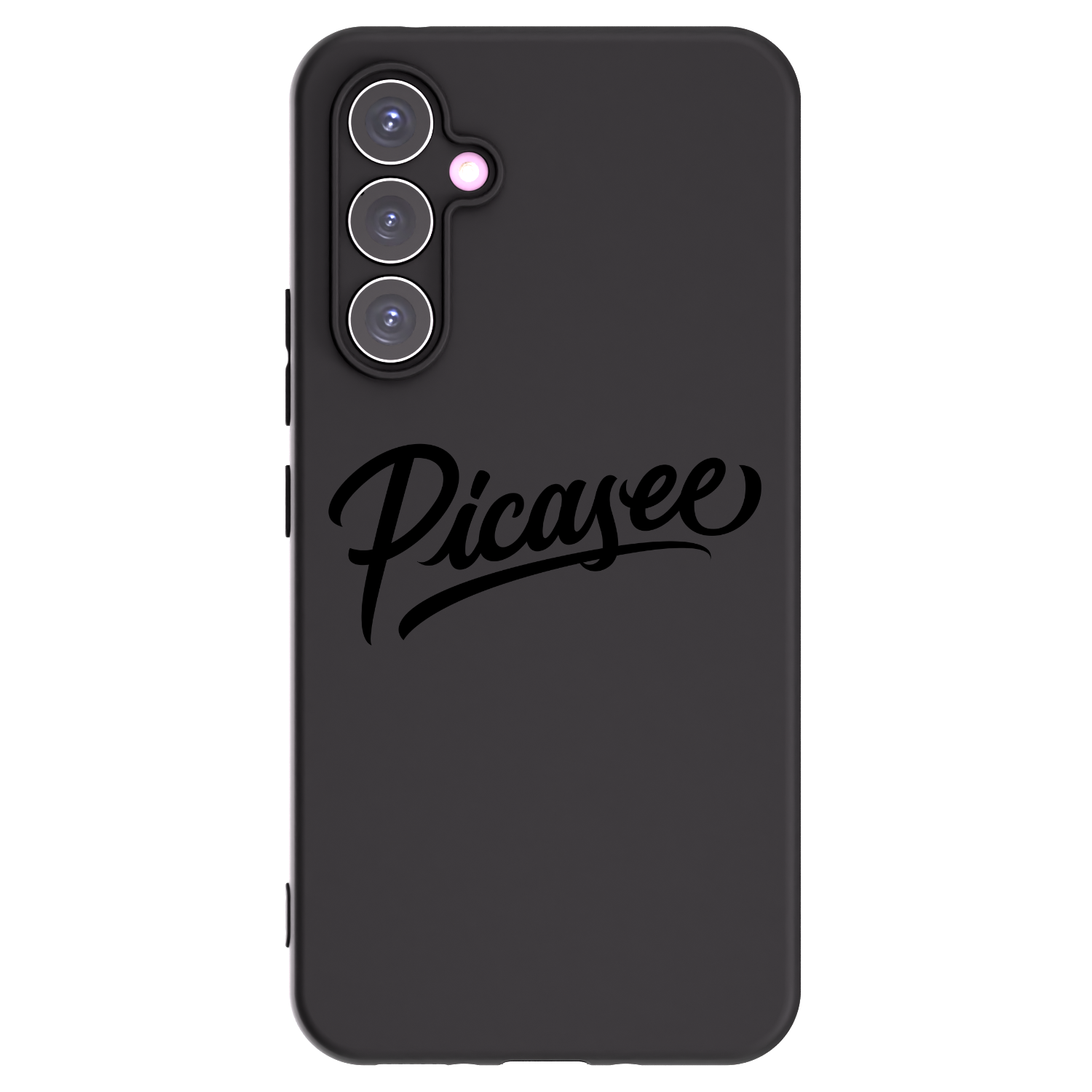 Picasee fekete szilikon tok az alábbi mobiltelefonokra Samsung Galaxy A54 5G A546B - Picasee - old logo - black