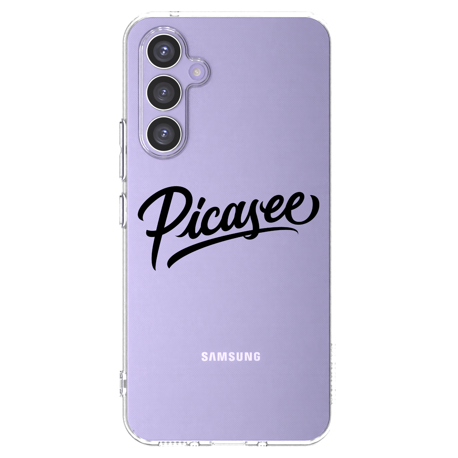 Picasee átlátszó szilikon tok az alábbi mobiltelefonokra Samsung Galaxy A54 5G A546B - Picasee - old logo - black