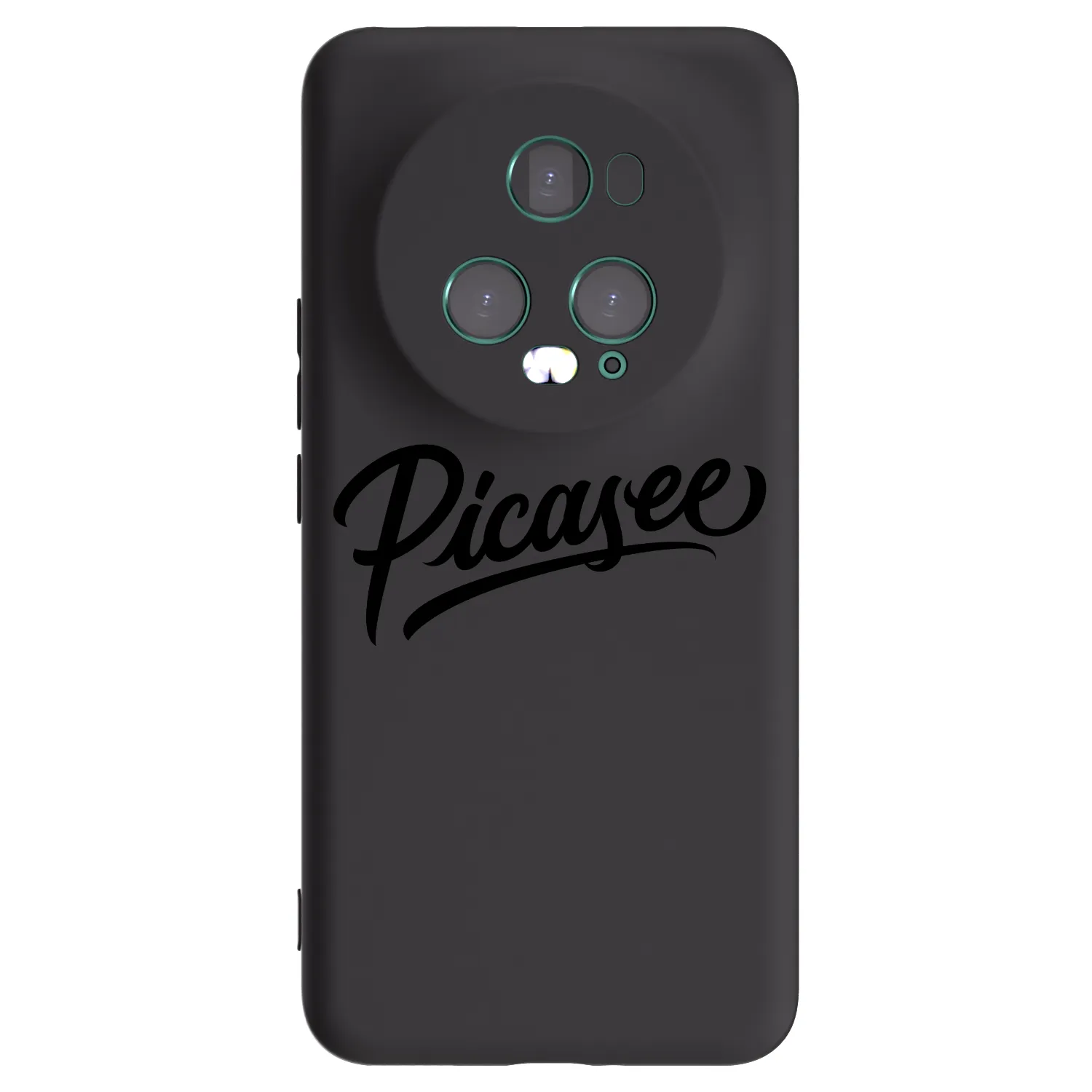 Picasee fekete szilikon tok az alábbi mobiltelefonokra Honor Magic5 Pro - Picasee - old logo - black