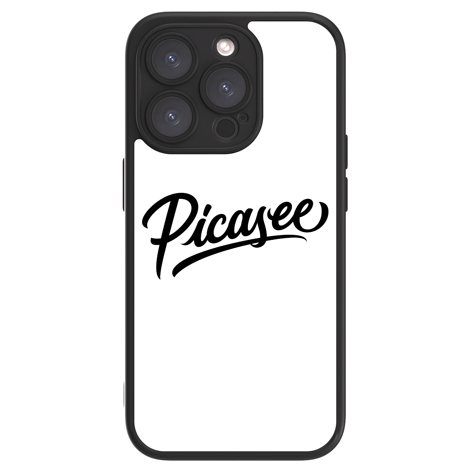 Picasee ULTIMATE CASE Apple iPhone 15 Pro - készülékre - Picasee - old logo - black