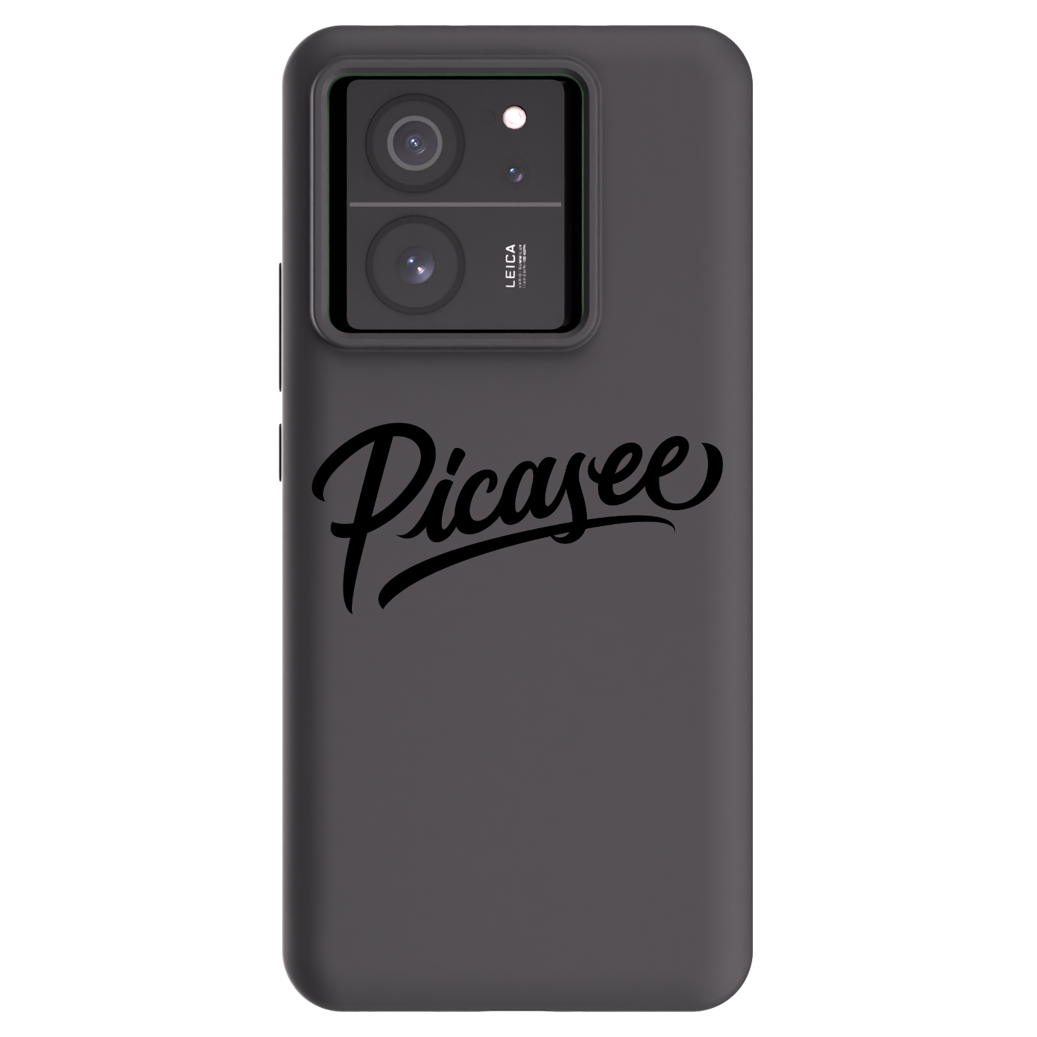 Picasee fekete szilikon tok az alábbi mobiltelefonokra Xiaomi 13T Pro - Picasee - old logo - black