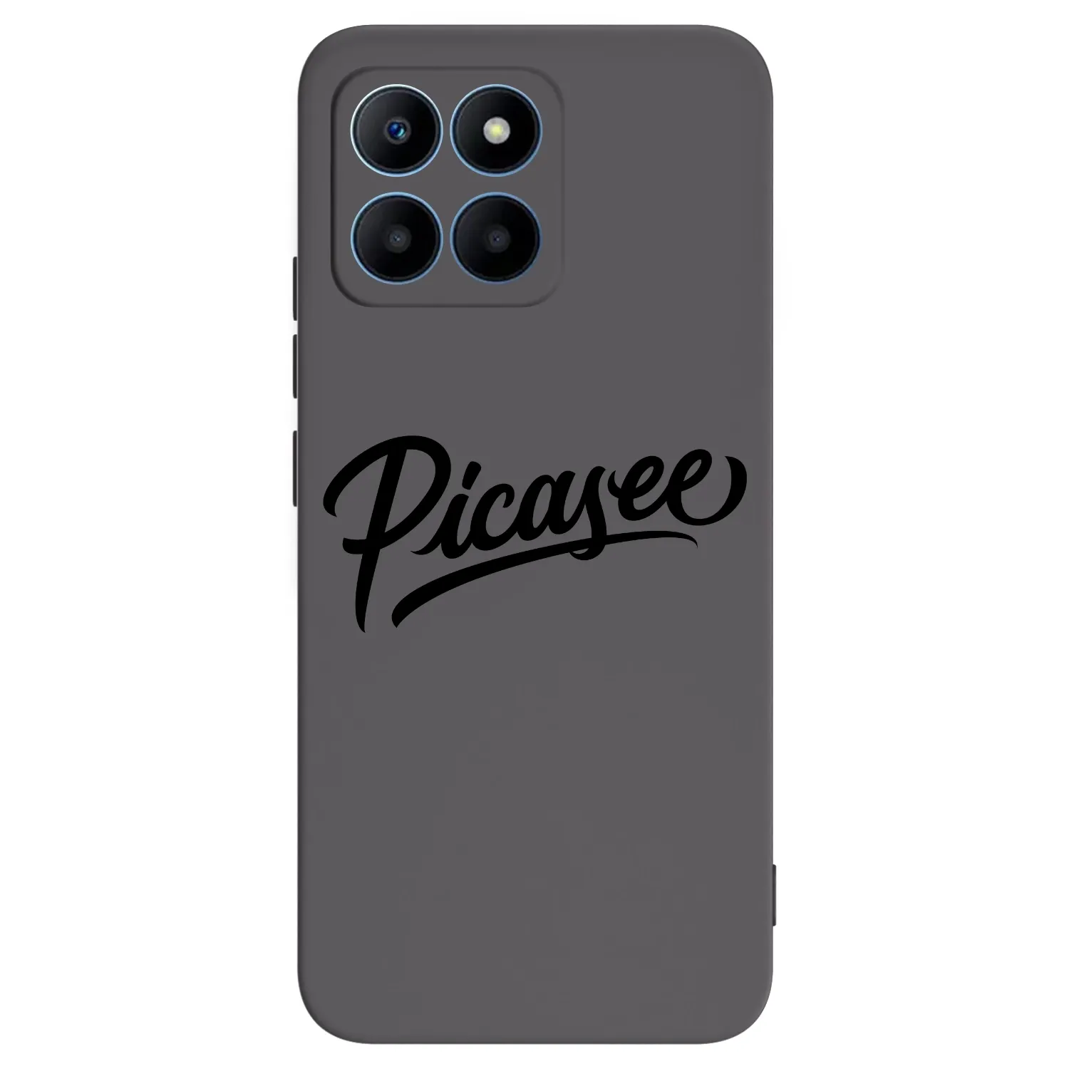 Picasee fekete szilikon tok az alábbi mobiltelefonokra Honor 70 Lite - Picasee - old logo - black