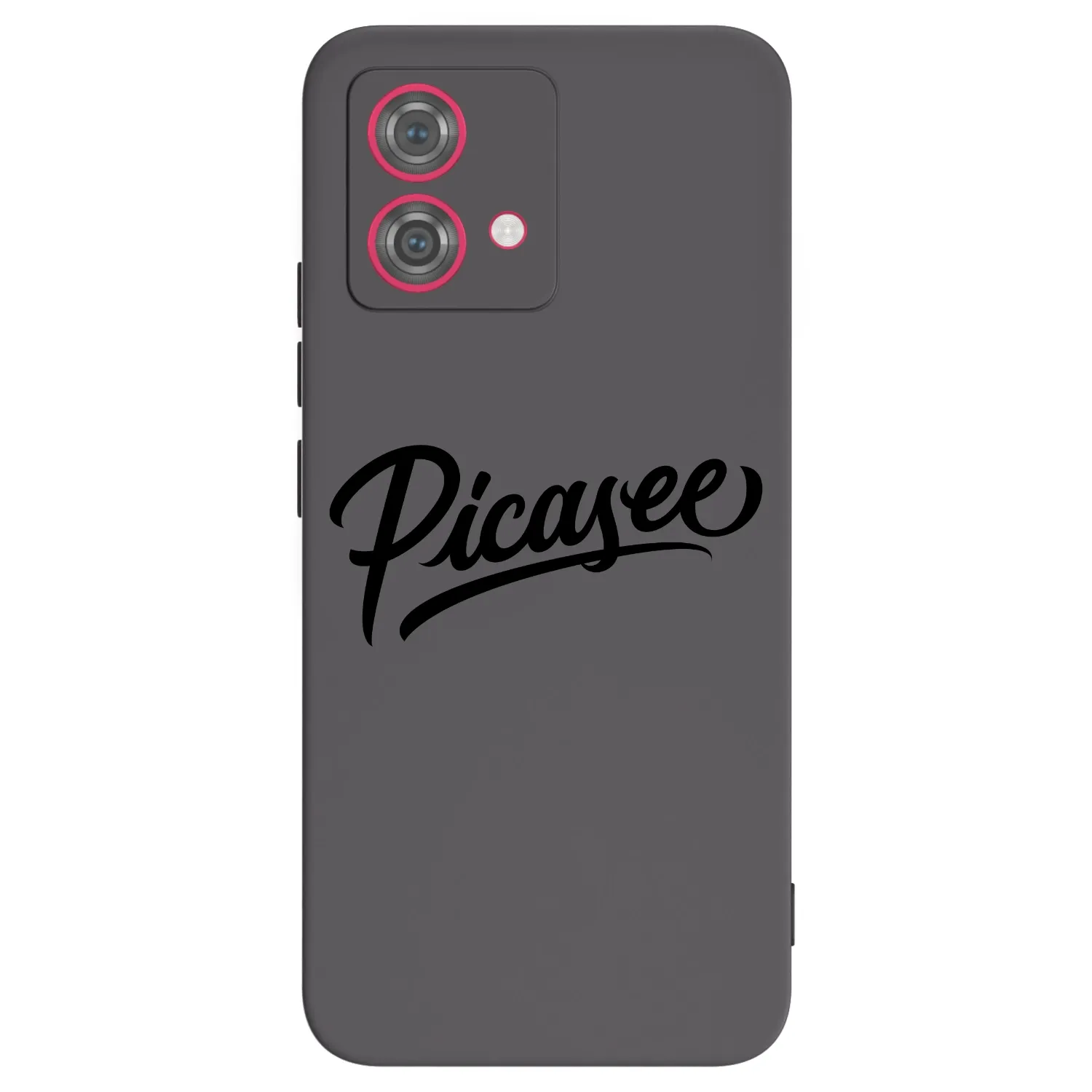 Picasee fekete szilikon tok az alábbi mobiltelefonokra Motorola Moto G84 5G - Picasee - old logo - black