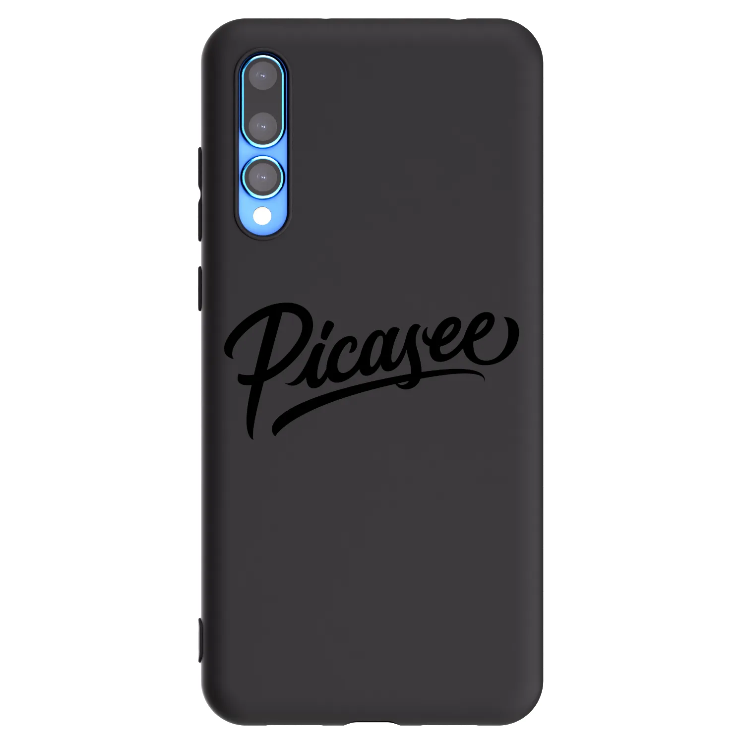 Picasee fekete szilikon tok az alábbi mobiltelefonokra Huawei P20 Pro - Picasee - old logo - black