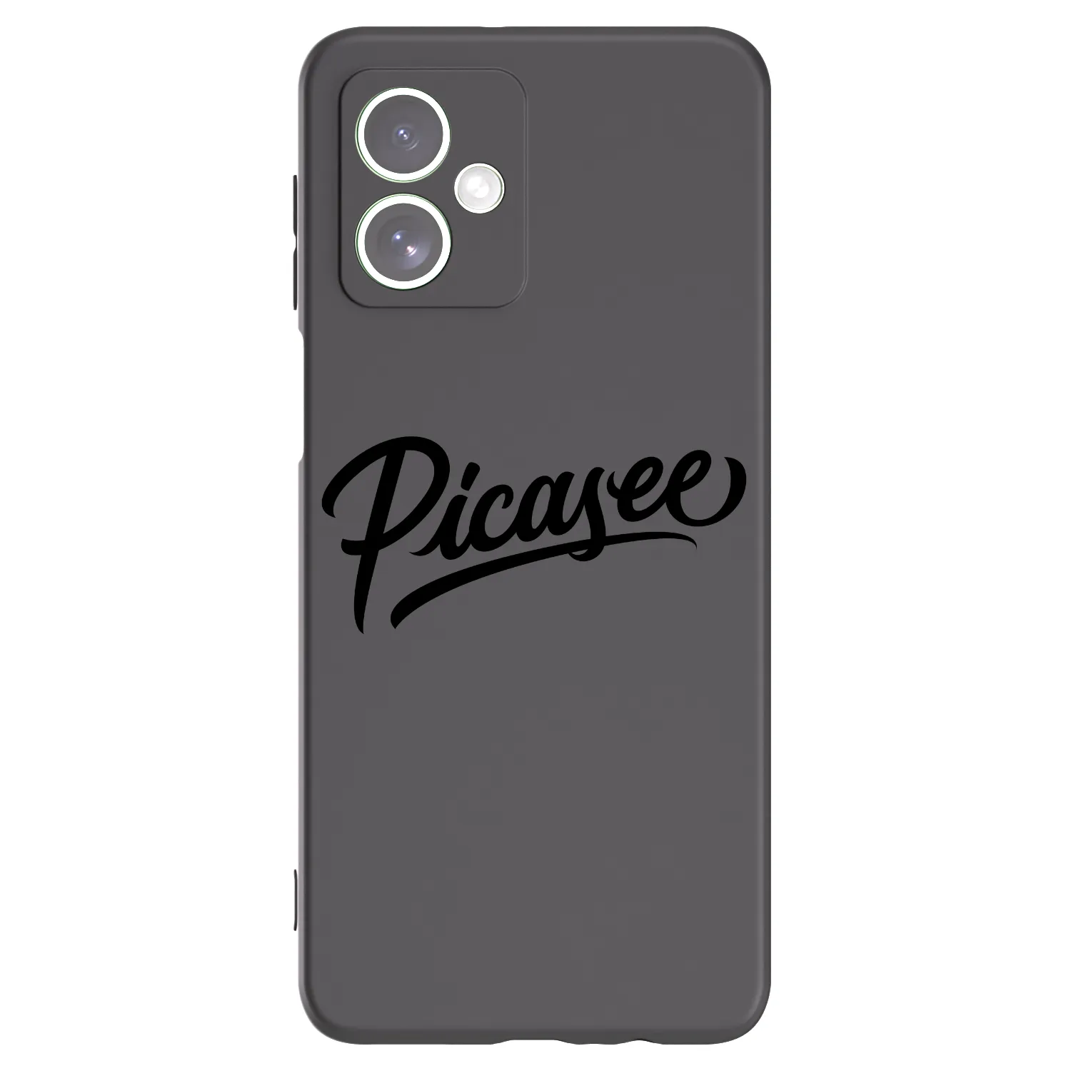 Picasee fekete szilikon tok az alábbi mobiltelefonokra Motorola Moto G54 5G - Picasee - old logo - black