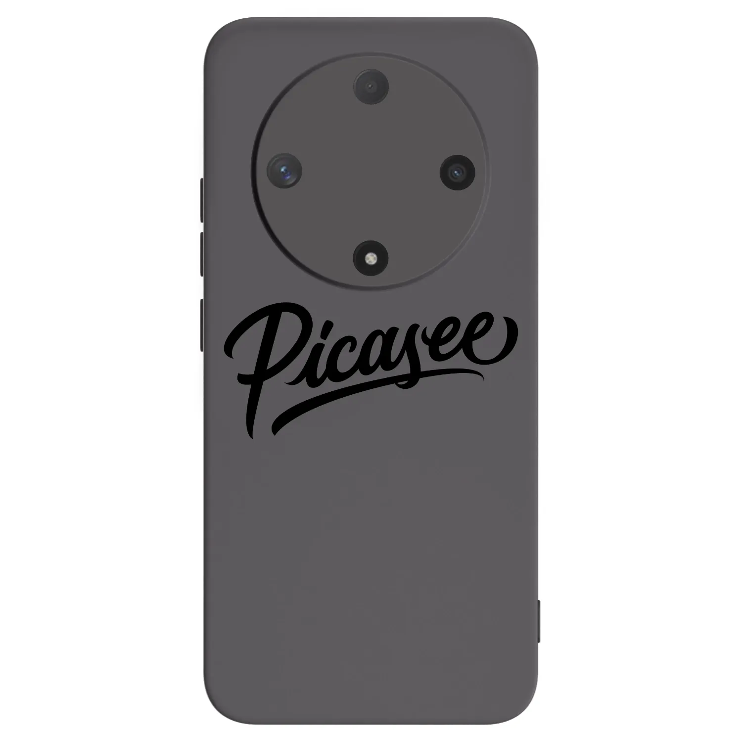 Picasee fekete szilikon tok az alábbi mobiltelefonokra Honor Magic6 Lite 5G - Picasee - old logo - black
