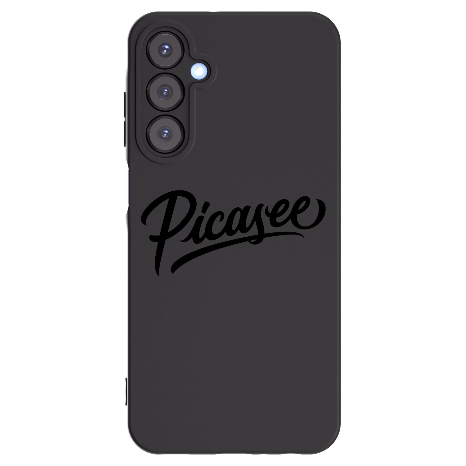 Picasee fekete szilikon tok az alábbi mobiltelefonokra Samsung Galaxy A25 A256B 5G - Picasee - old logo - black
