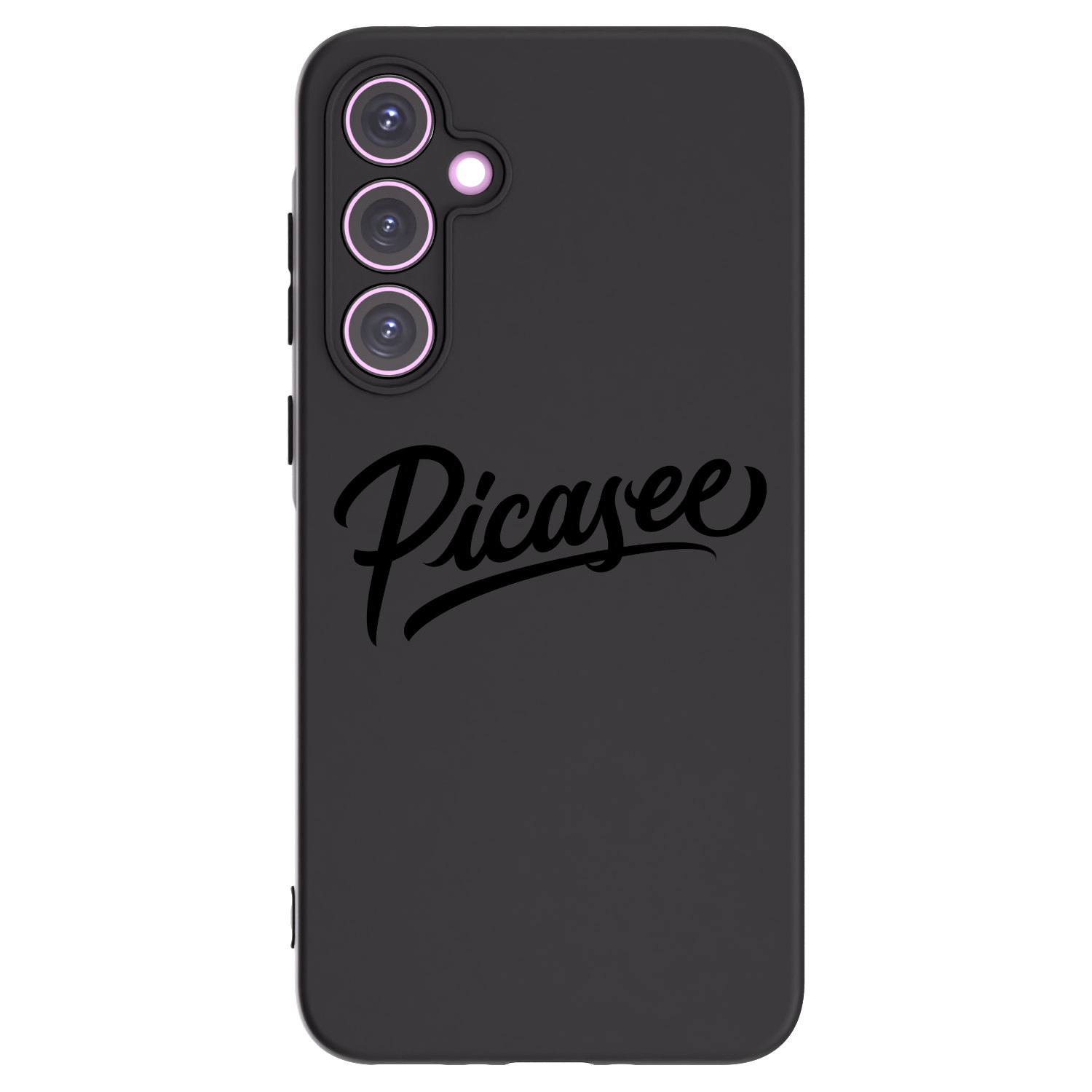 Picasee fekete szilikon tok az alábbi mobiltelefonokra Samsung Galaxy A35 5G A356B - Picasee - old logo - black