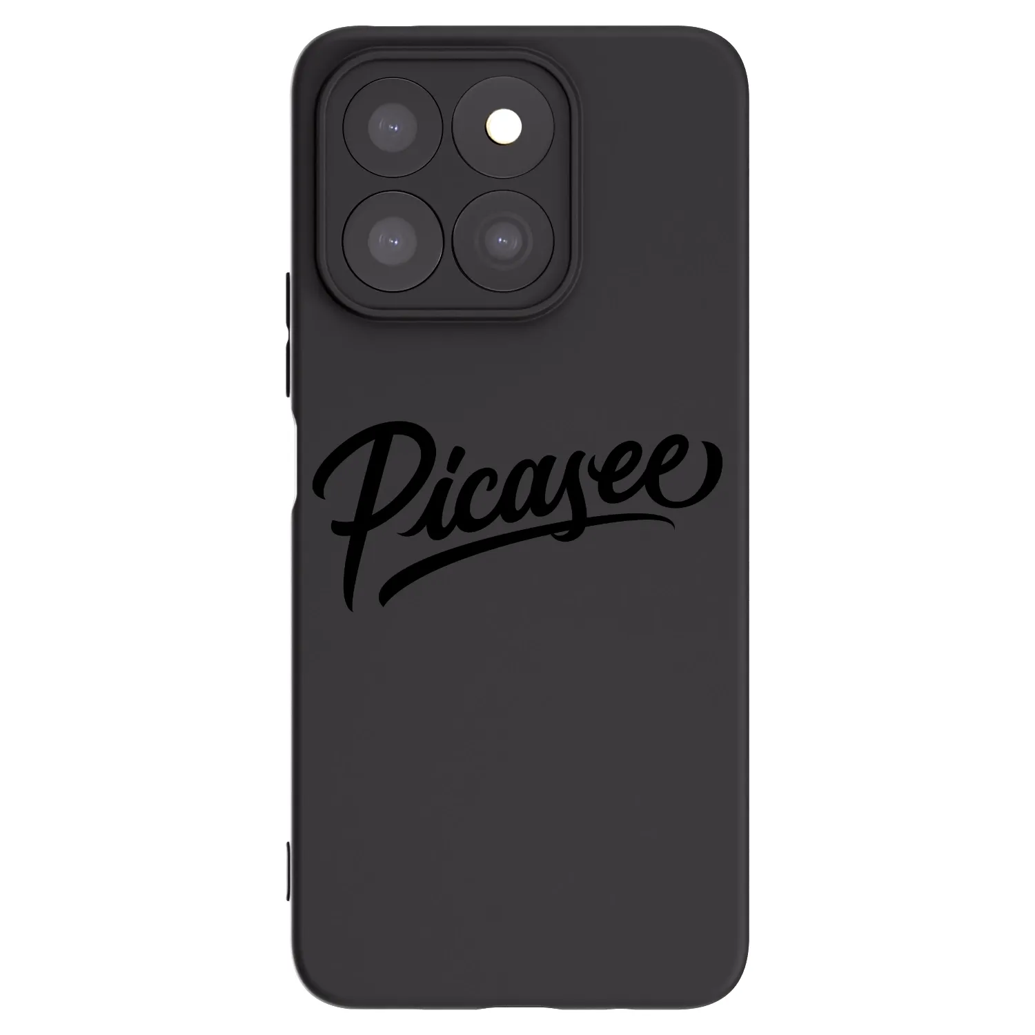 Picasee fekete szilikon tok az alábbi mobiltelefonokra Honor X8b - Picasee - old logo - black