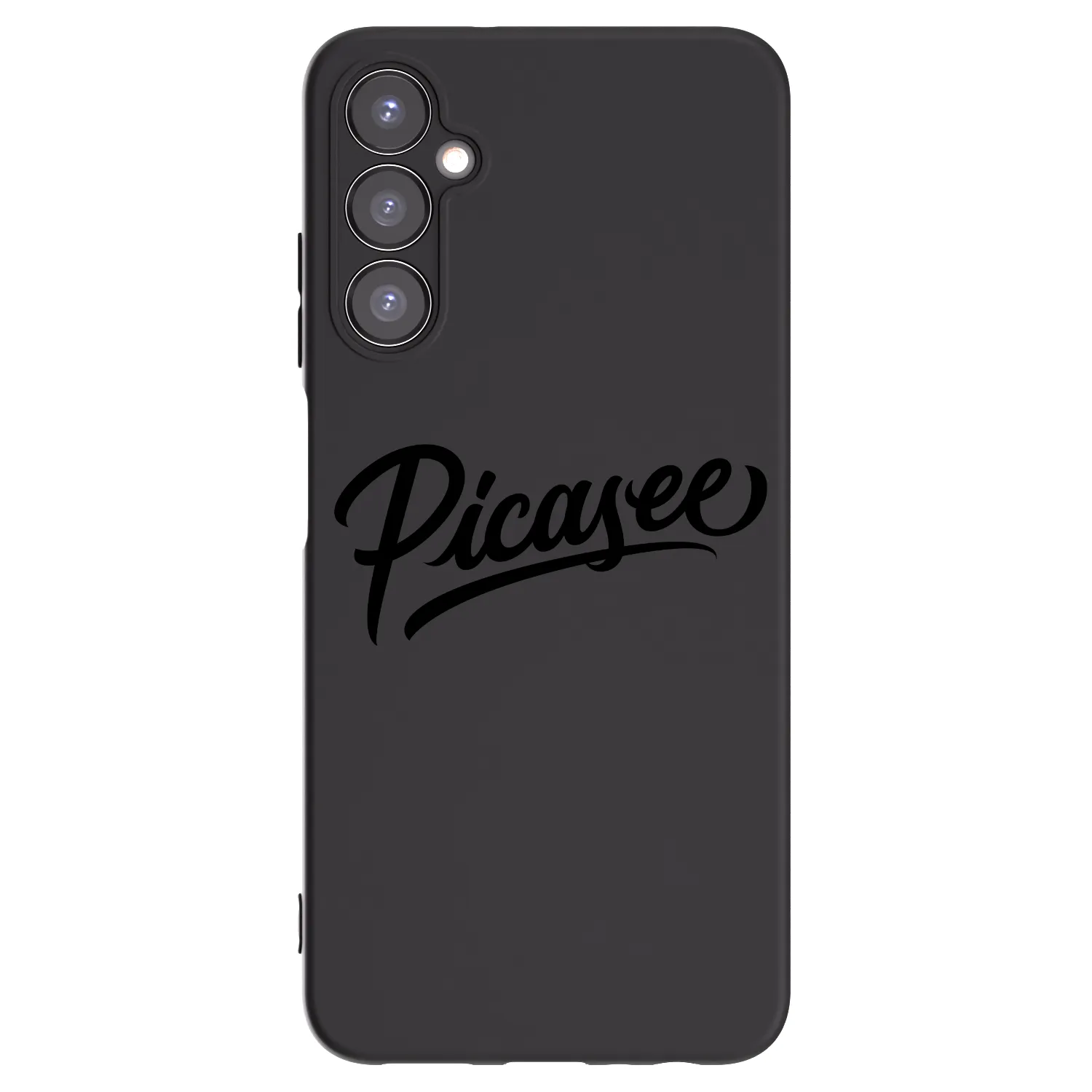 Picasee fekete szilikon tok az alábbi mobiltelefonokra Samsung Galaxy A05s A057G - Picasee - old logo - black
