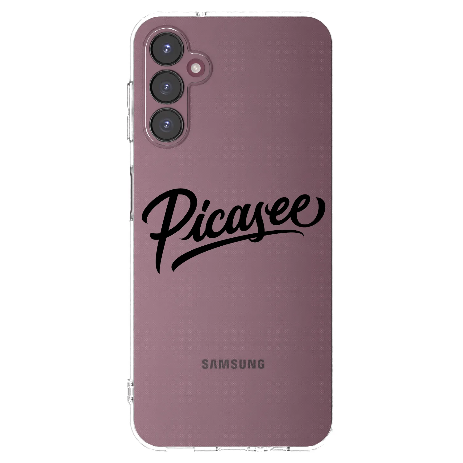 Picasee átlátszó szilikon tok az alábbi mobiltelefonokra Samsung Galaxy A05s A057G - Picasee - old logo - black