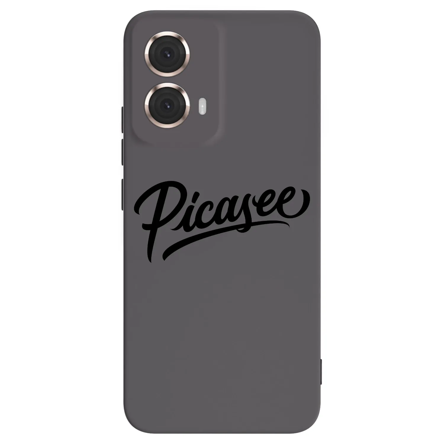 Picasee fekete szilikon tok az alábbi mobiltelefonokra Motorola Moto G85 - Picasee - old logo - black