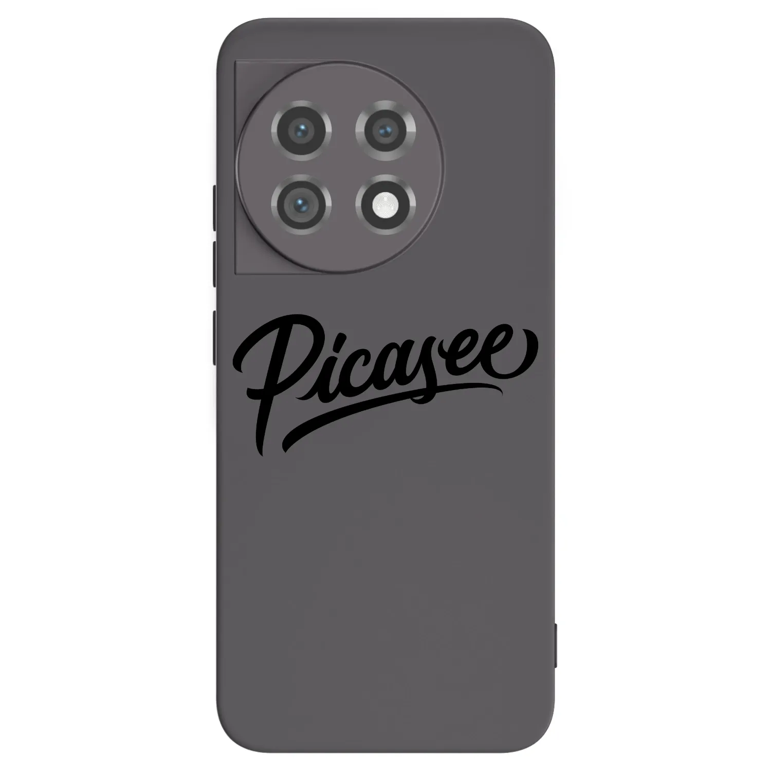 Picasee fekete szilikon tok az alábbi mobiltelefonokra OnePlus 11 5G - Picasee - old logo - black