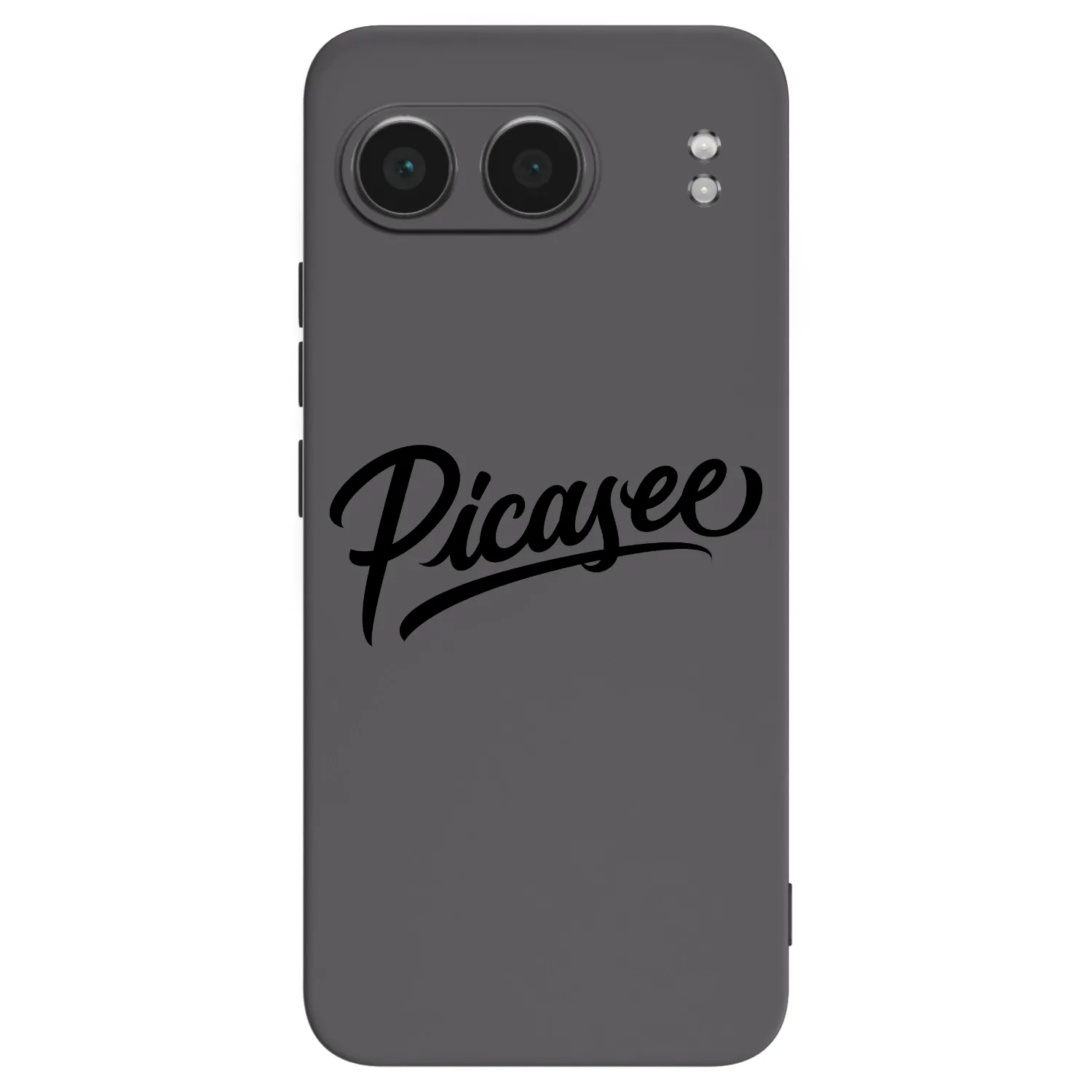 Picasee fekete szilikon tok az alábbi mobiltelefonokra OnePlus Nord 4 - Picasee - old logo - black
